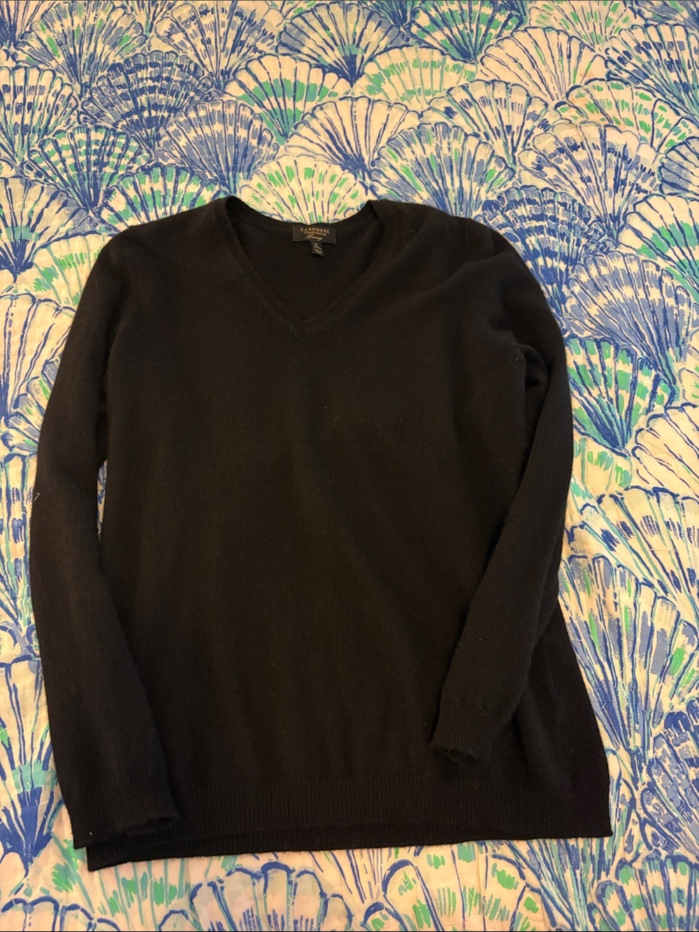 Black Cashmere Sweater